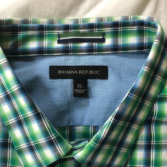 BANANA REPUBLIC Casual Button-Down Summer Shirt - Picture 5 of 7